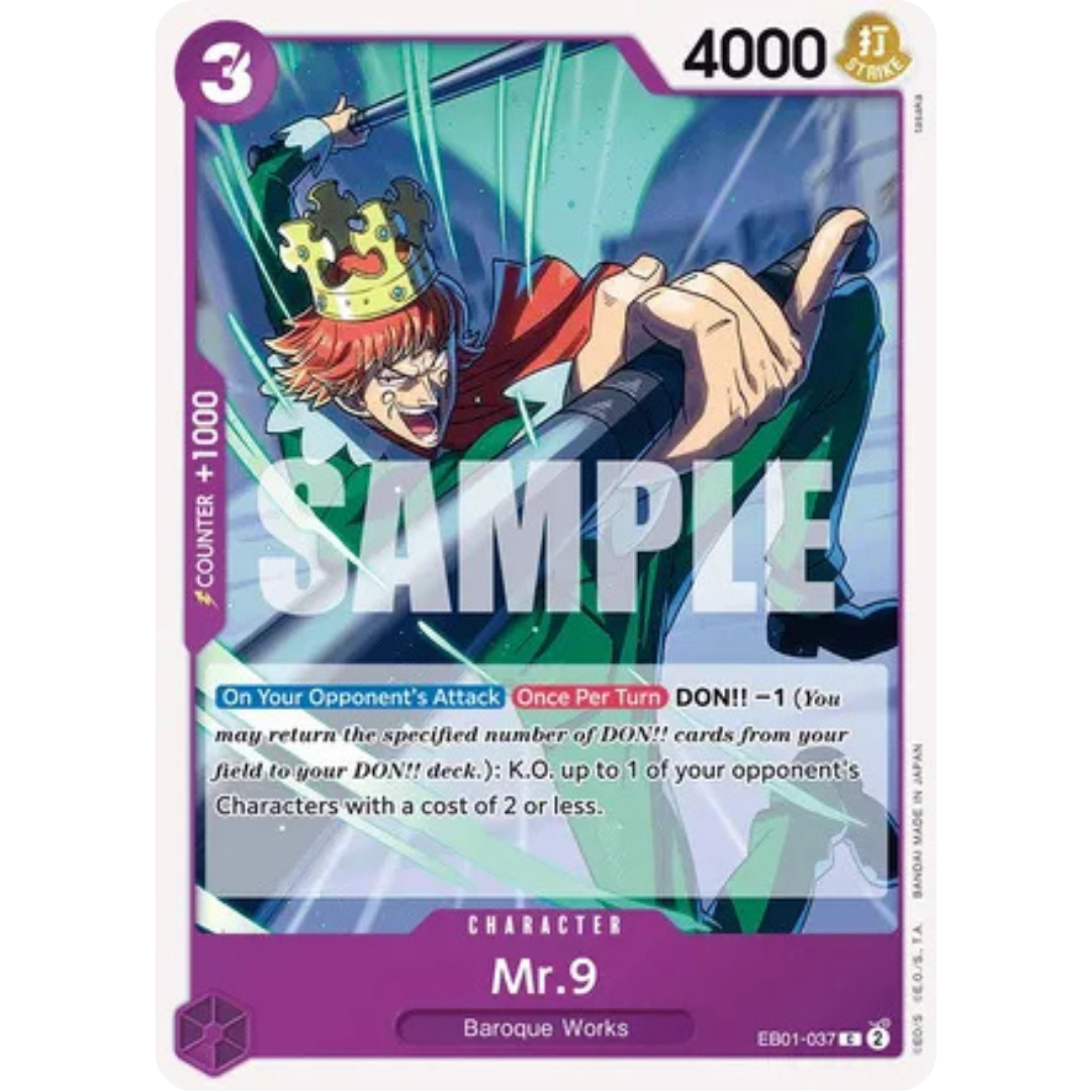 Mr. 9 (EB01-037) - Extra Booster: Memorial Collection