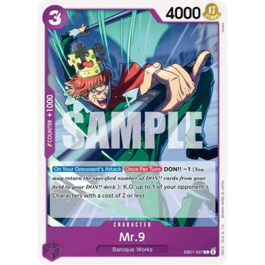 Mr. 9 (EB01-037) - Extra Booster: Memorial Collection