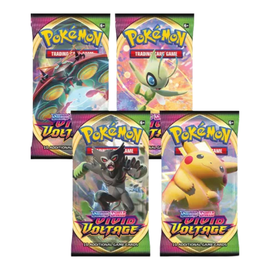 Vivid Voltage Booster Pack Art Bundle [Set of 4]