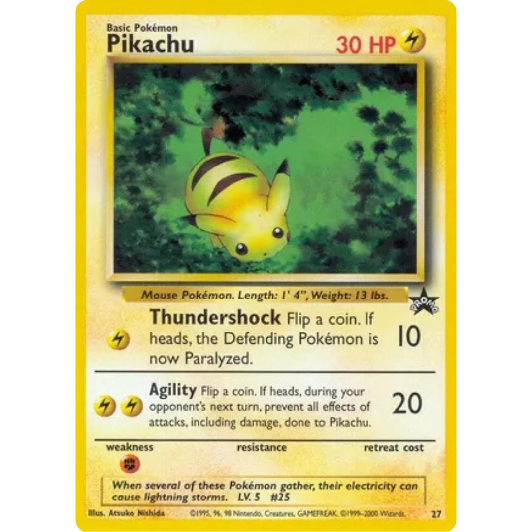 Pikachu (27) 027/53  WoTC Promo - Promo
