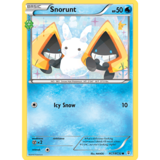 Snorunt RC7/RC32  Generations Radiant Collection - Common