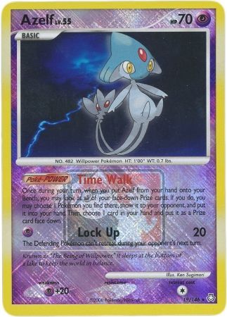 Azelf 019/146  - Reverse Holofoil League & Championship Cards - Promo
