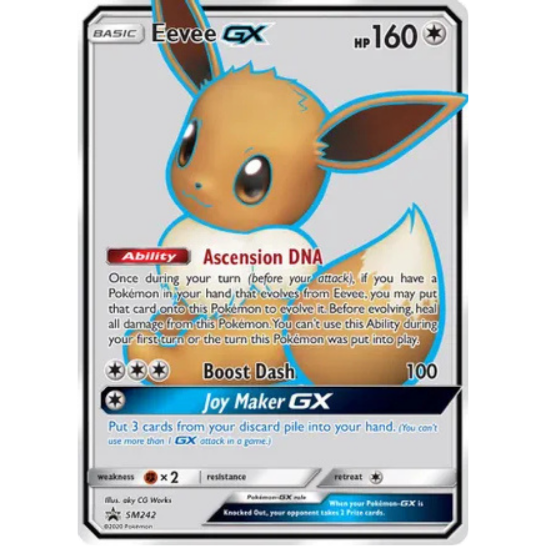 Eevee GX SM242  - Holofoil SM Promos - Promo