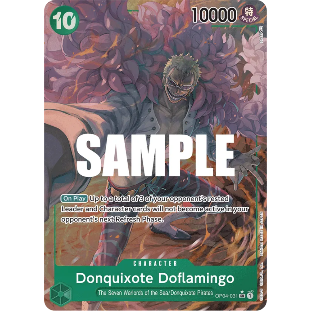 Donquixote Doflamingo (031) (Alternate Art) (OP04-031) - Kingdoms of Intrigue Foil