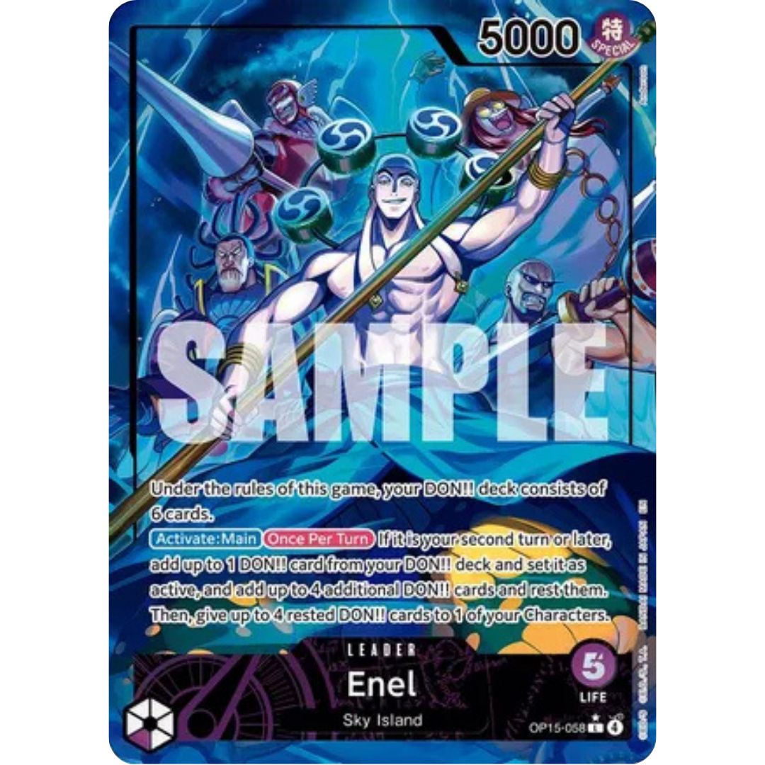 Enel (OP15-058) (Alternate Art) (OP15-058) - Adventure on Kami's Island Foil
