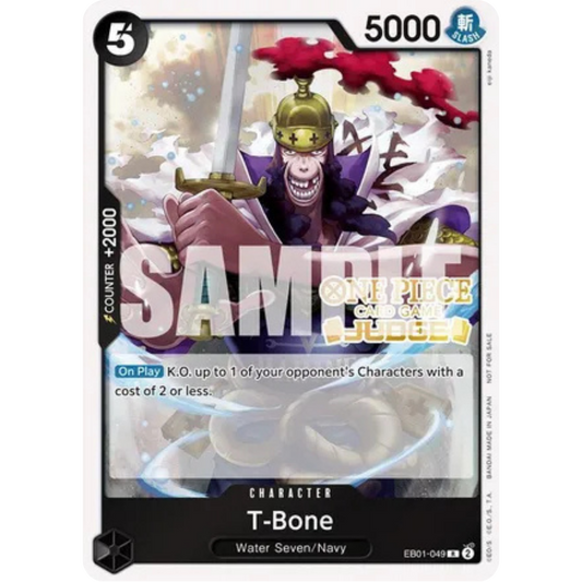 T-Bone (Judge Pack Vol. 5) (EB01-049) - One Piece Promotion Cards Foil