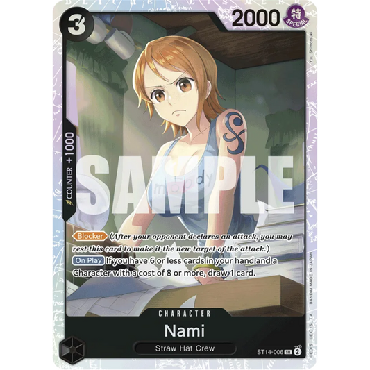 Nami (ST14-006) - Starter Deck 14: 3D2Y Foil