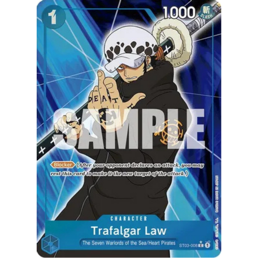 Trafalgar Law (ST03-008) (Full Art) (ST03-008) - Premium Booster -The Best- Foil