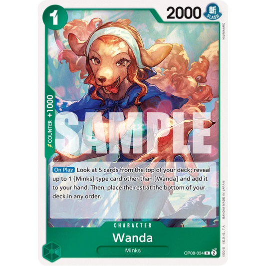 Wanda (OP08-034) - Two Legends Foil