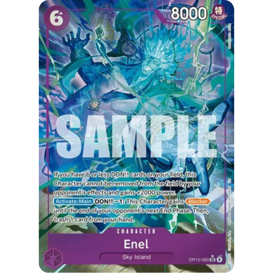 Enel (OP15-060) (Alternate Art) (OP15-060) - Adventure on Kami's Island Foil