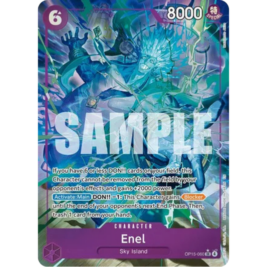 Enel (OP15-060) (Alternate Art) (OP15-060) - Adventure on Kami's Island Foil