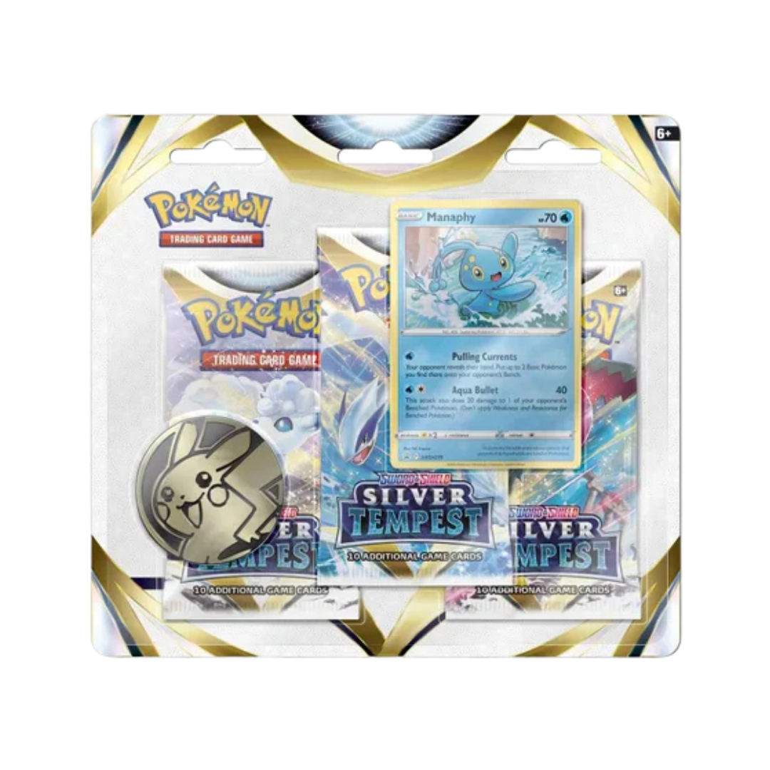Silver Tempest 3 Pack Blister [Manaphy]