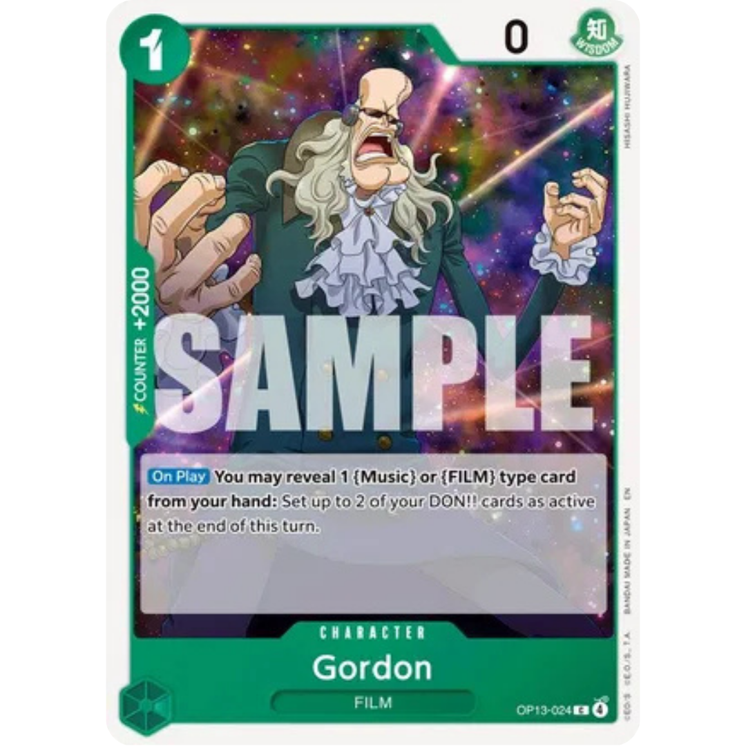 Gordon (OP13-024) - Carrying On His Will