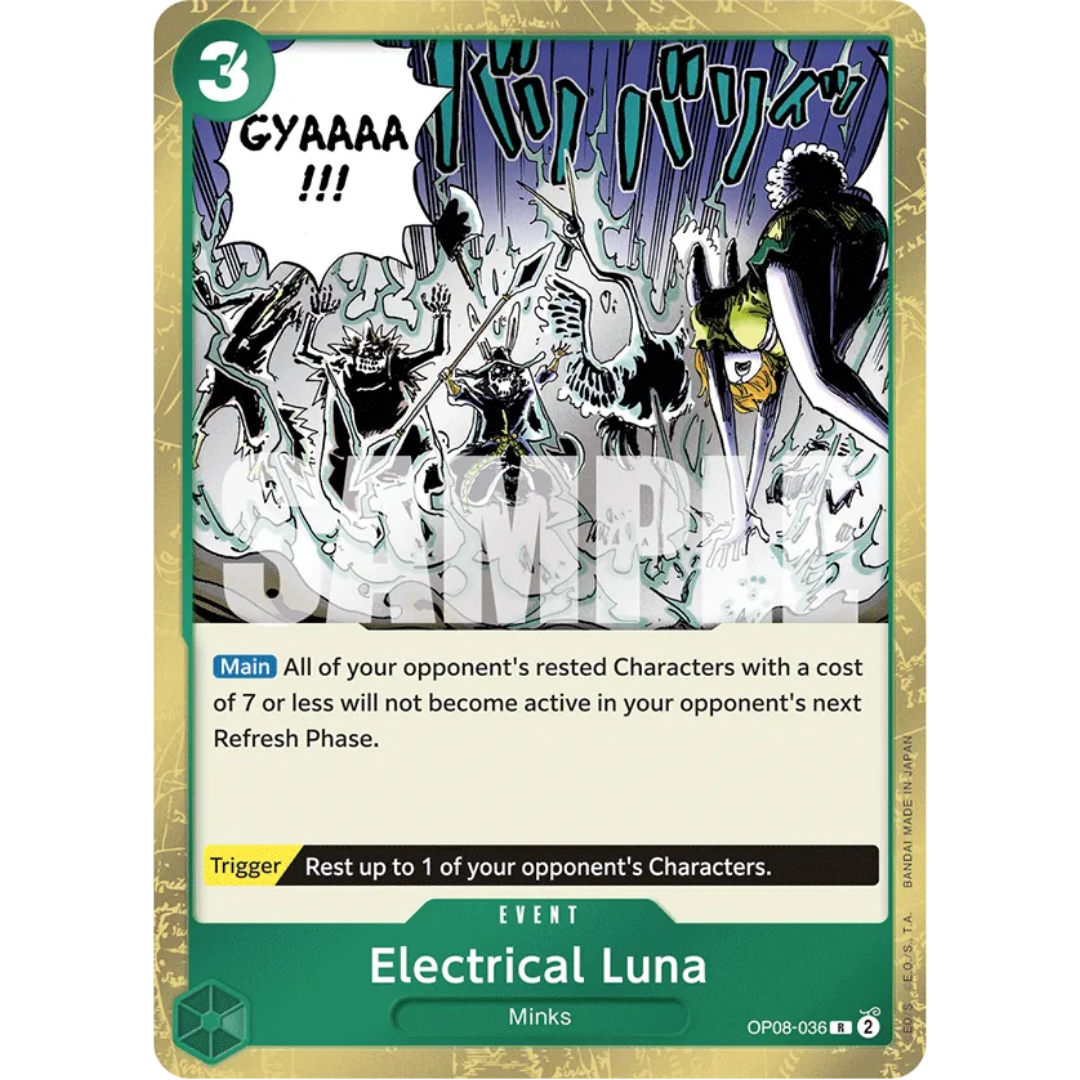 Electrical Luna (OP08-036) - Two Legends Foil