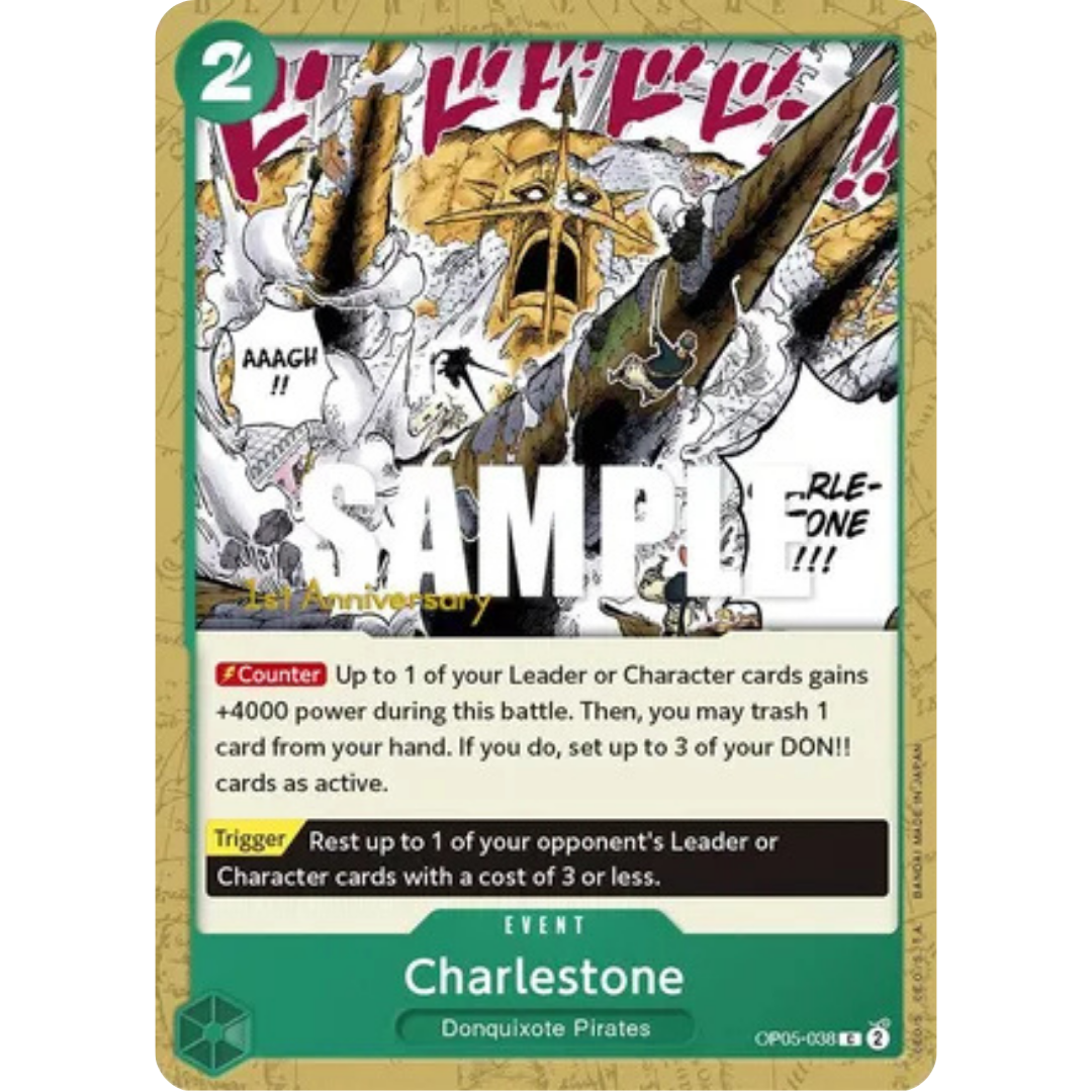 Charlestone (OP05-038) - Awakening of the New Era: 1st Anniversary Tournament Cards