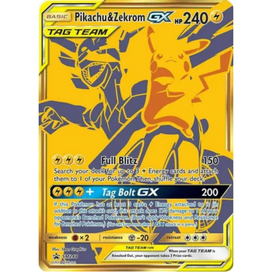 Pikachu & Zekrom GX (SM248) [Sun & Moon: Black Star Promos]