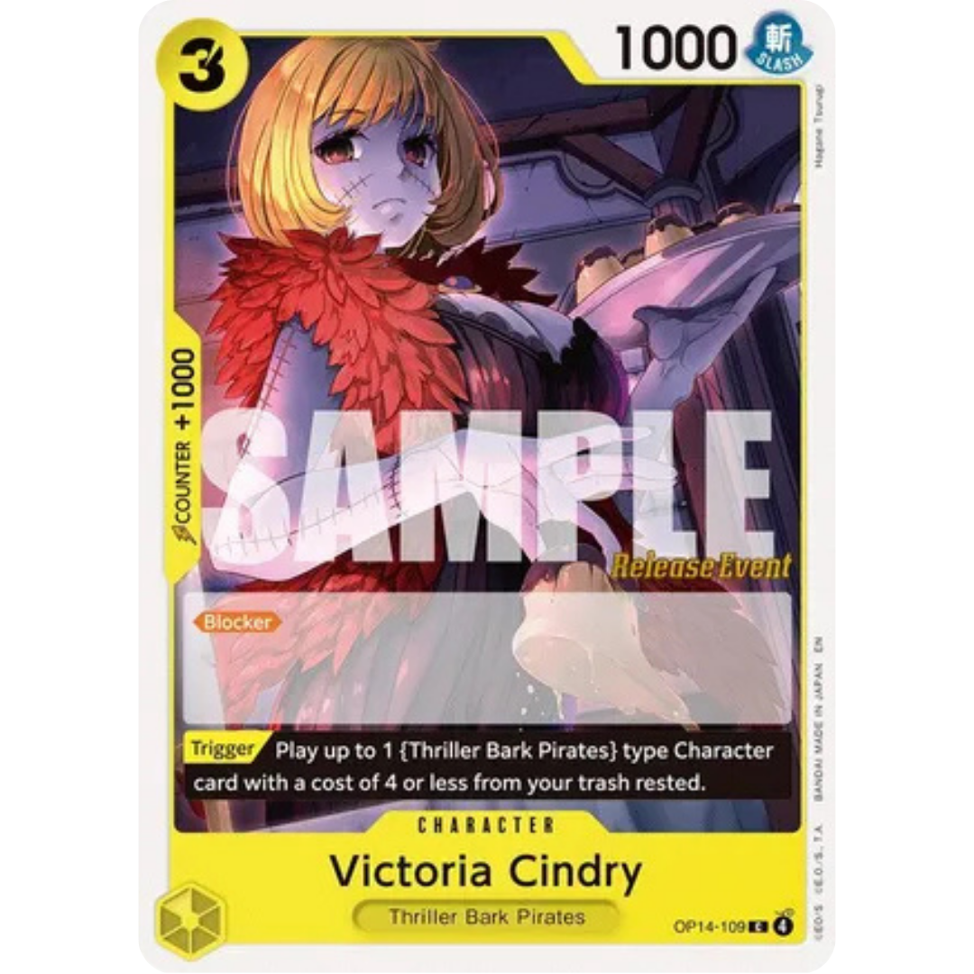 Victoria Cindry (OP14-109) - The Azure Sea's Seven Release Event Cards
