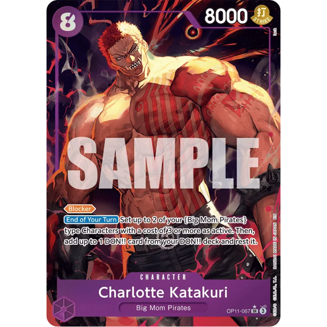 Charlotte Katakuri (067) (Alternate Art) (OP11-067) - A Fist of Divine Speed Foil