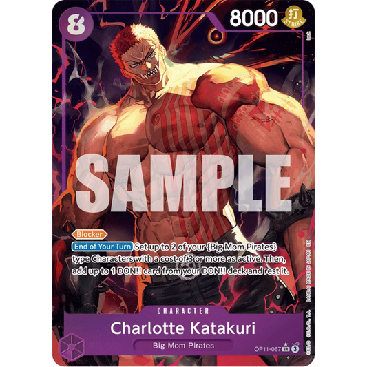 Charlotte Katakuri (067) (Alternate Art) (OP11-067) - A Fist of Divine Speed Foil