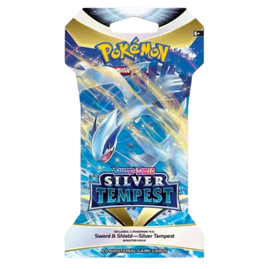 Silver Tempest Sleeved Booster Pack