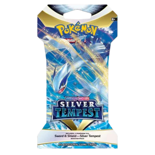 Silver Tempest Sleeved Booster Pack