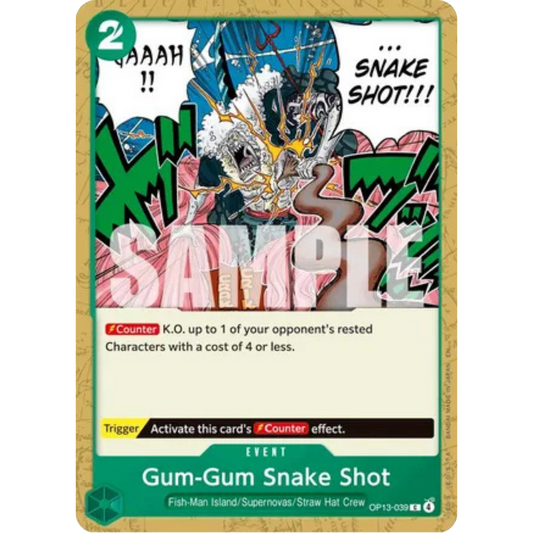 Gum-Gum Elephant Gun (OP13-038) - Carrying On His Will