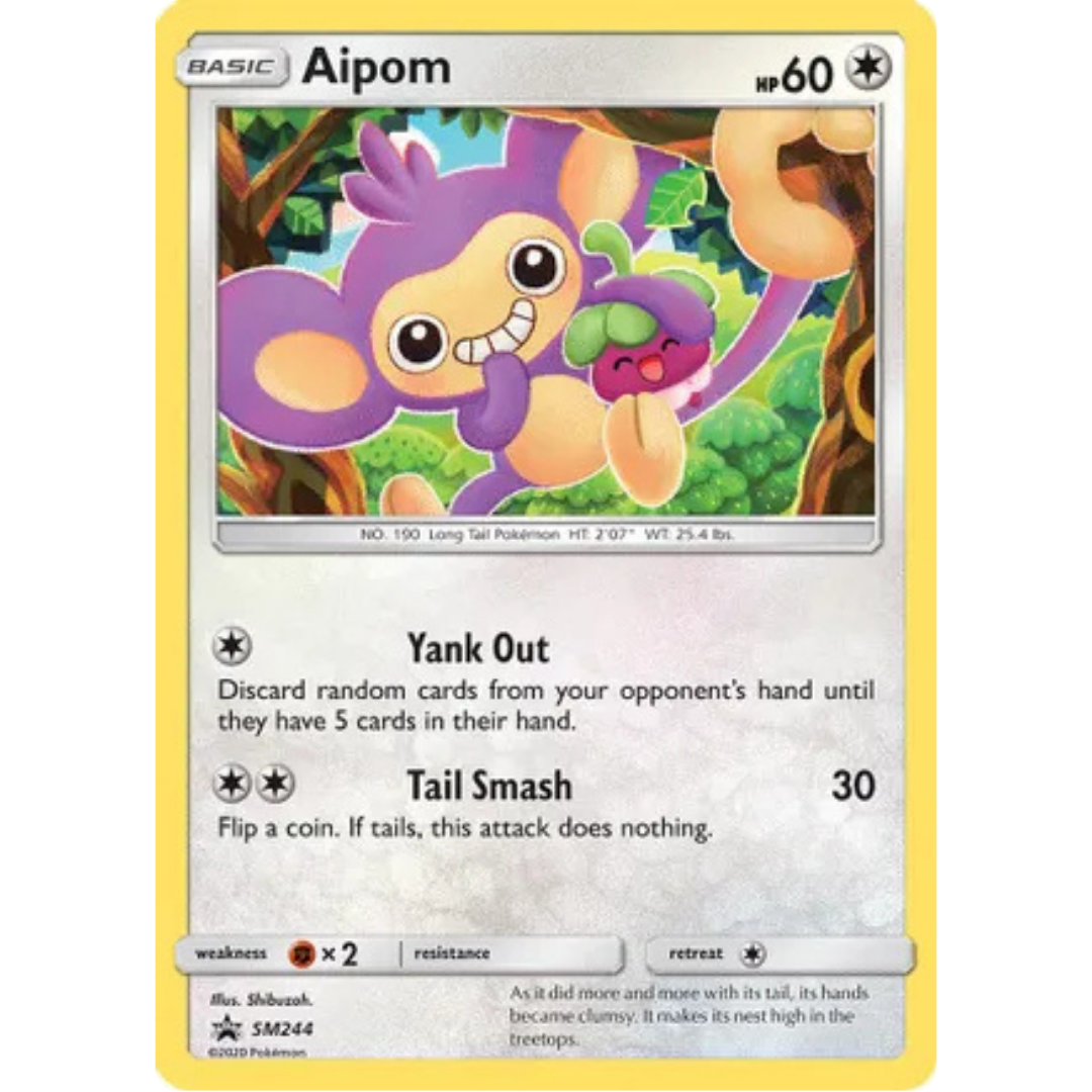 Aipom SM244  SM Promos - Promo
