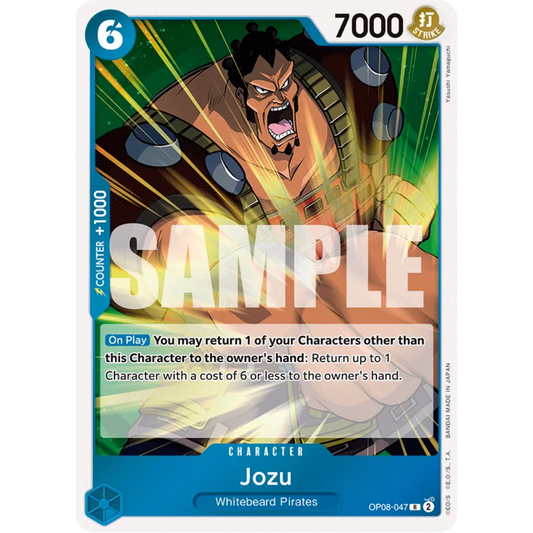 Jozu (OP08-047) - Two Legends Foil