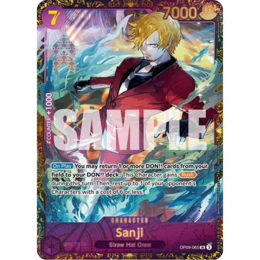 Sanji (Championship 25-26 Regionals Season 1) (OP09-065) - One Piece Promotion Cards Foil