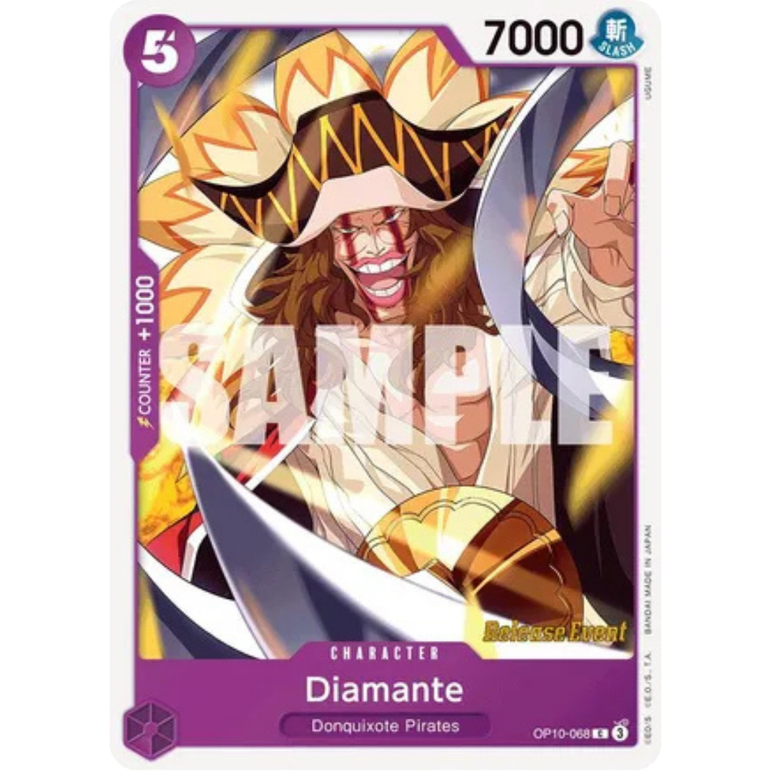 Diamante (OP10-068) - Royal Blood Release Event Cards