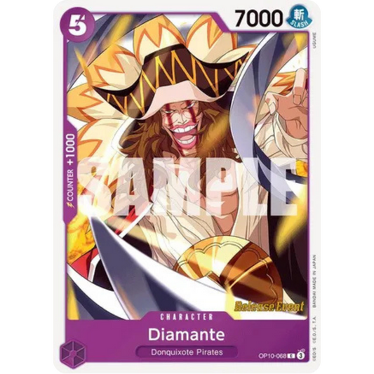 Diamante (OP10-068) - Royal Blood Release Event Cards