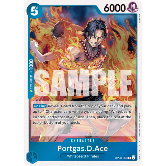Portgas.D.Ace (OP08-052) - Two Legends Foil