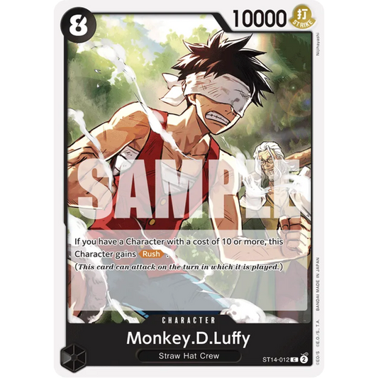 Monkey.D.Luffy (012) (ST14-012) - Starter Deck 14: 3D2Y