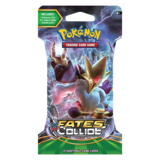 XY - Fates Collide Sleeved Booster Pack [Mega Alakazam]