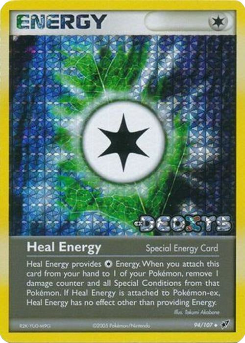 Heal Energy  - Reverse Holofoil Deoxys - Uncommon