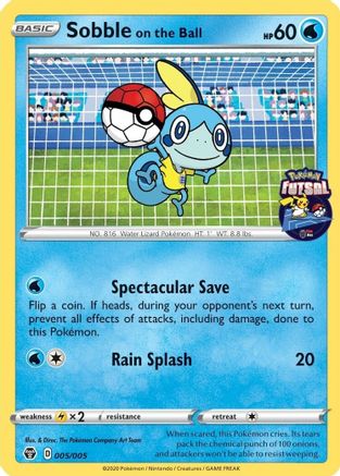 Sobble on the Ball 005/005  Miscellaneous Cards & Products - Promo