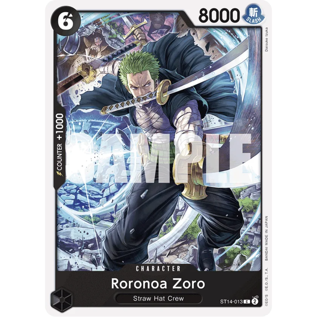 Roronoa Zoro (ST14-013) - Starter Deck 14: 3D2Y