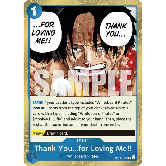 Thank You...for Loving Me!! (OP08-053) - Two Legends Foil