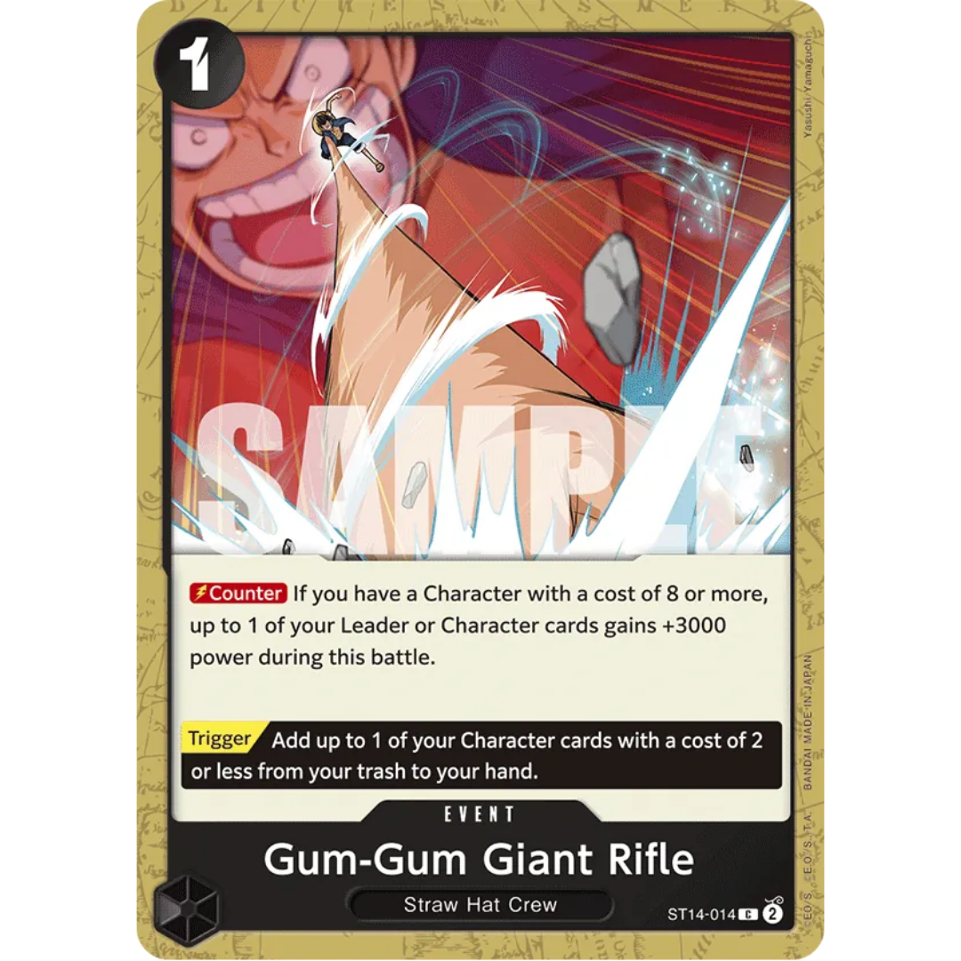 Gum-Gum Giant Rifle (ST14-014) - Starter Deck 14: 3D2Y