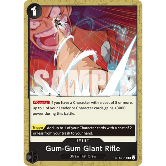 Gum-Gum Giant Rifle (ST14-014) - Starter Deck 14: 3D2Y