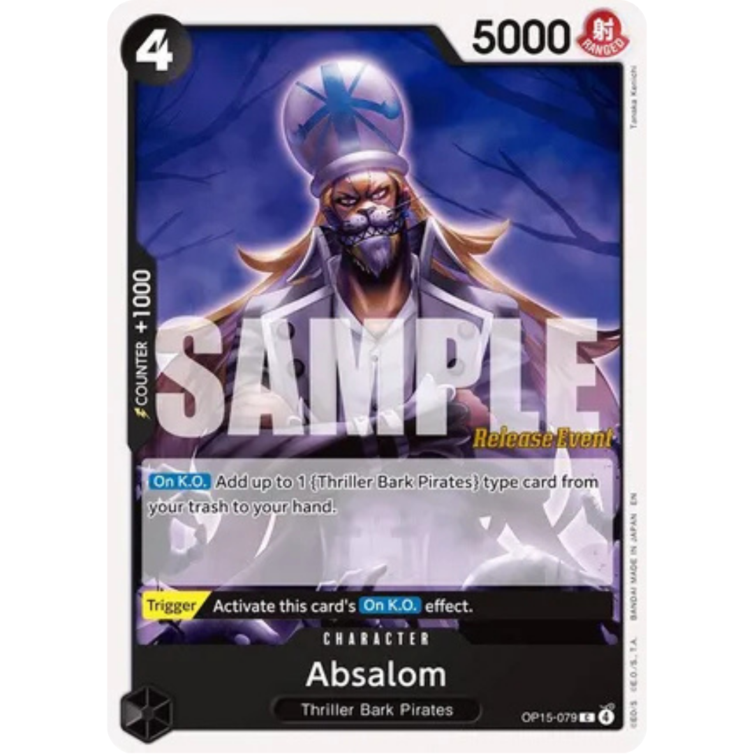 Absalom (OP15-079) - Adventure on Kami's Island Release Event Cards