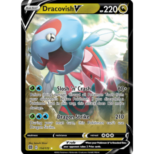 Dracovish V (114/172) [Sword & Shield: Brilliant Stars]