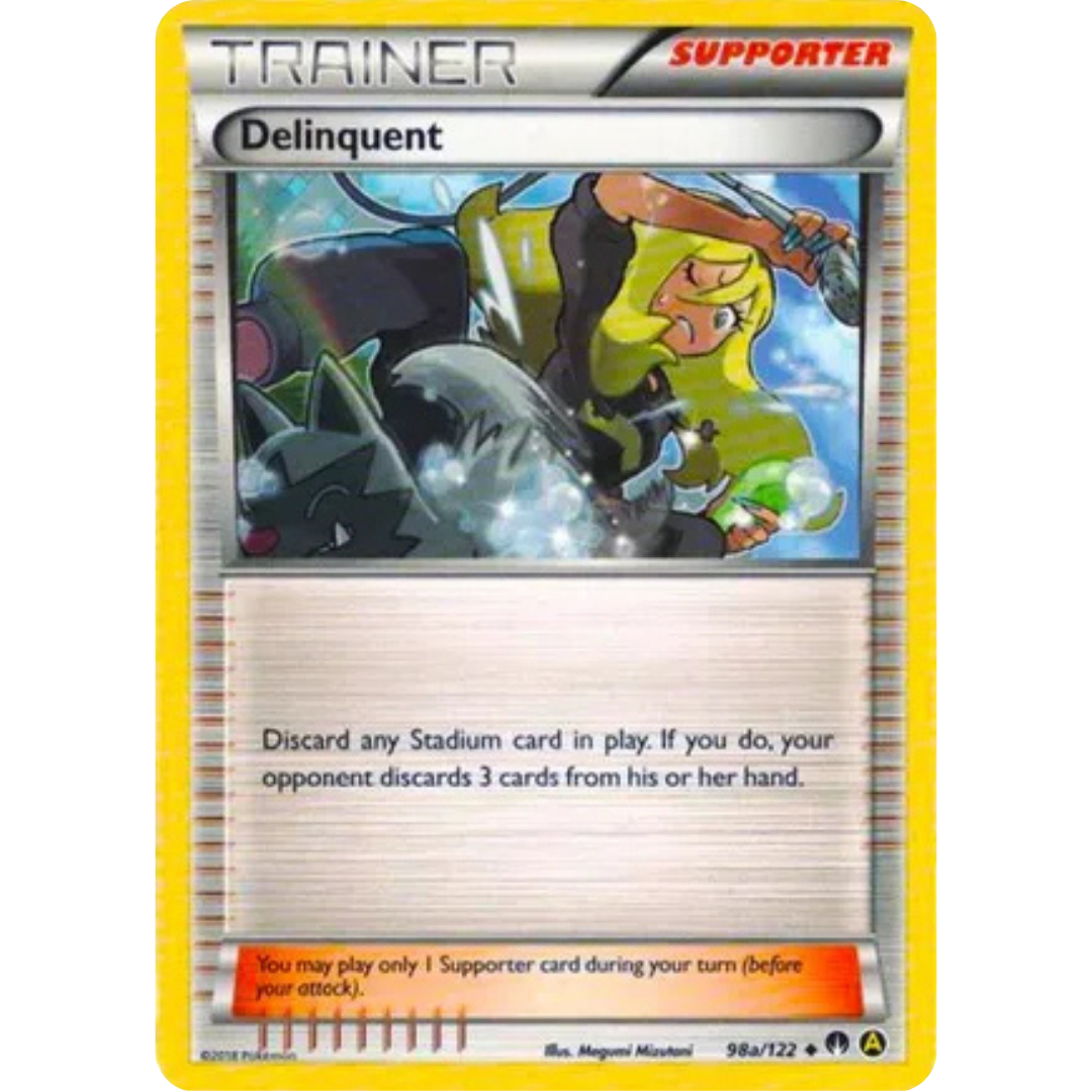 Delinquent - 98a/122/122  - Holofoil Alternate Art Promos - Promo