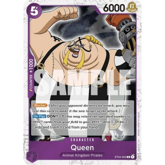 Queen (Jolly Roger Foil) (ST04-005) - Premium Booster -The Best- Foil