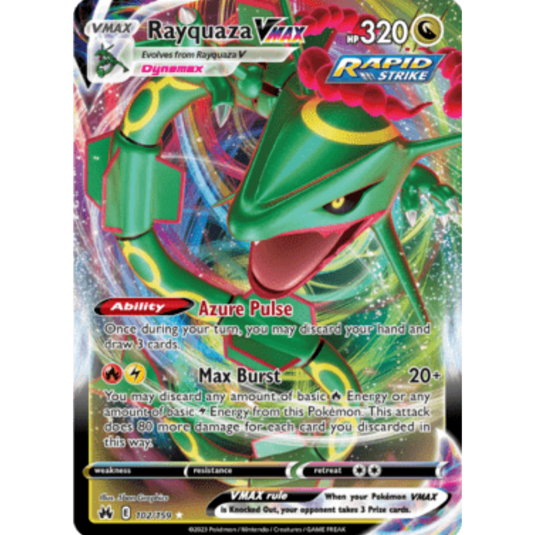 Rayquaza VMAX (102/159) (102) [Sword & Shield: Crown Zenith]