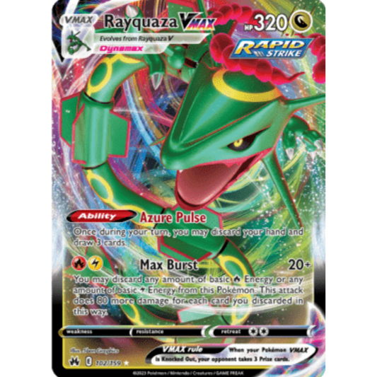 Rayquaza VMAX (102/159) (102) [Sword & Shield: Crown Zenith]