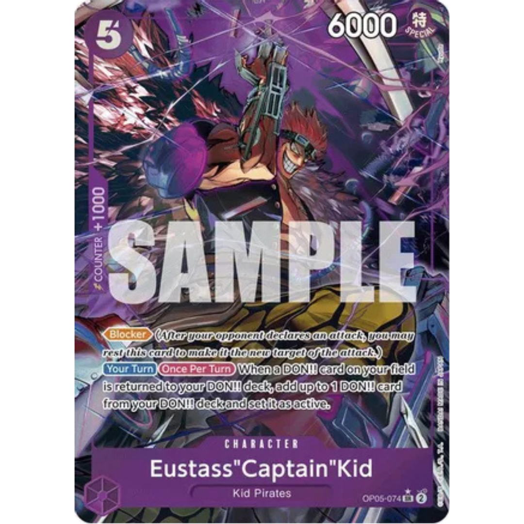 Eustass"Captain"Kid (OP05-074) (Alternate Art) (OP05-074) - Premium Booster -The Best- Foil