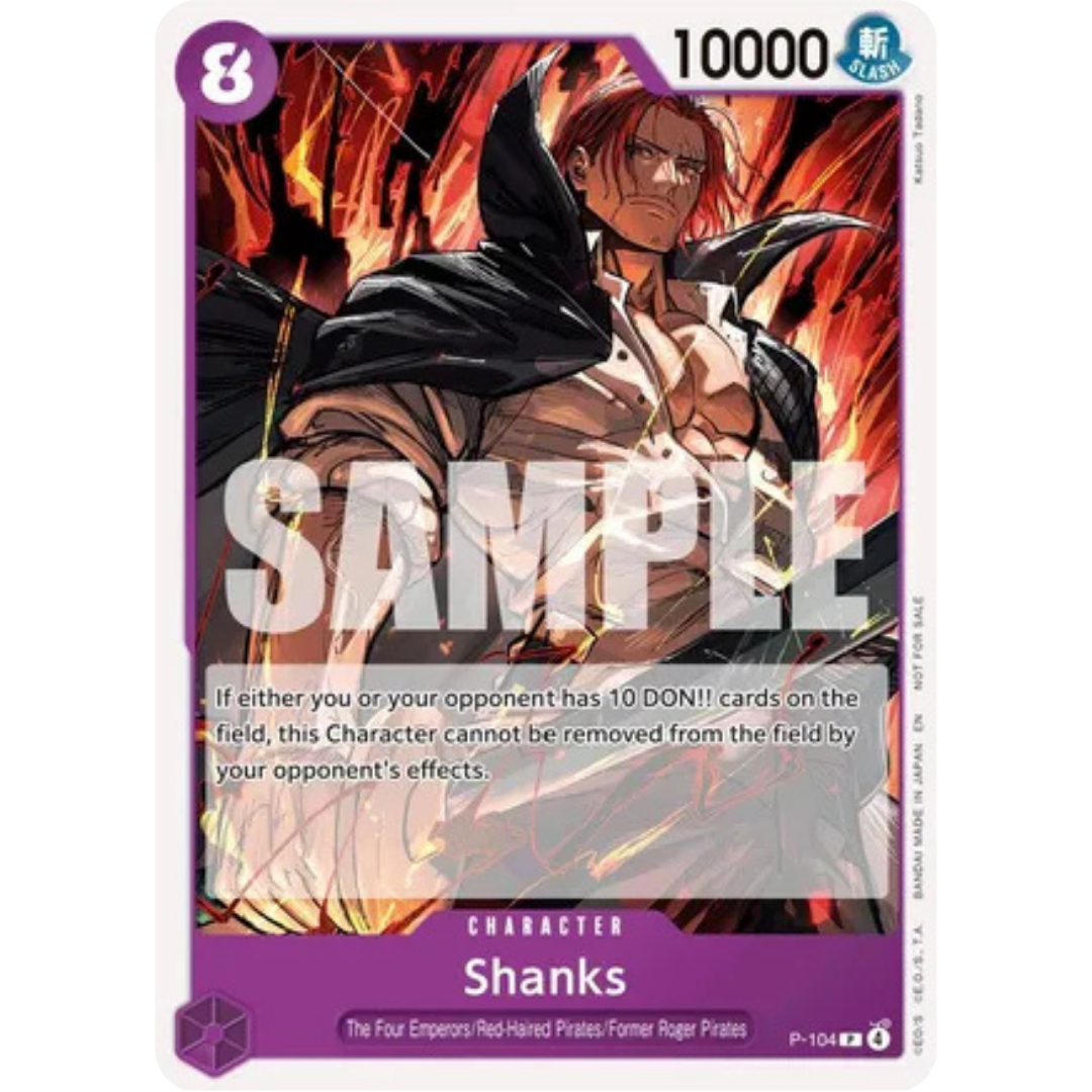 Shanks (Store Tournament 2025 Vol. 4) (P-104) - One Piece Promotion Cards