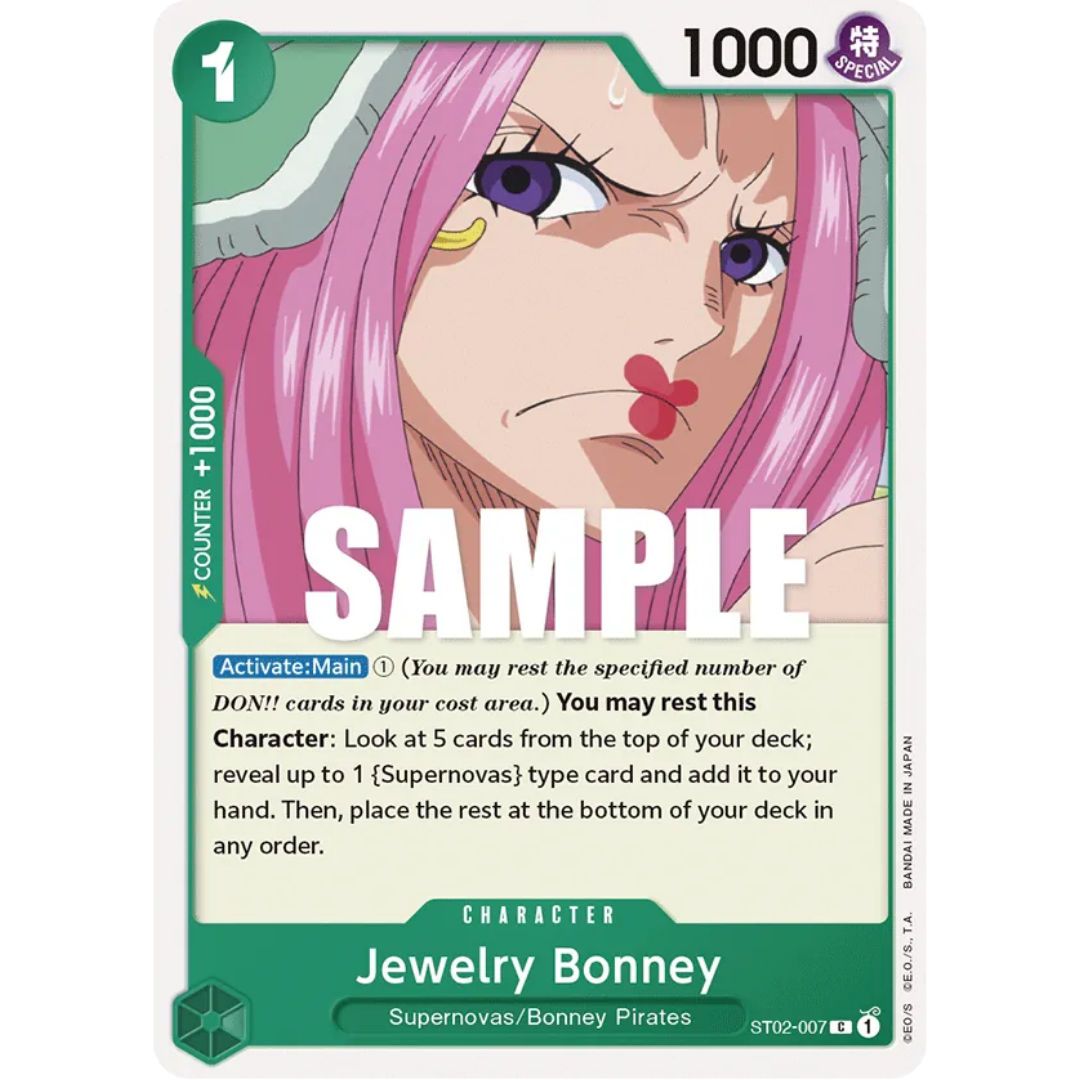 Jewelry Bonney (ST02-007) - Starter Deck 2: Worst Generation