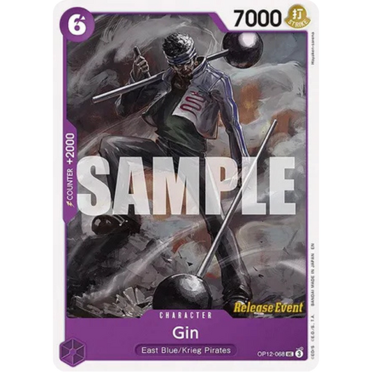 Gin (OP12-068) - Legacy of the Master Release Event Cards